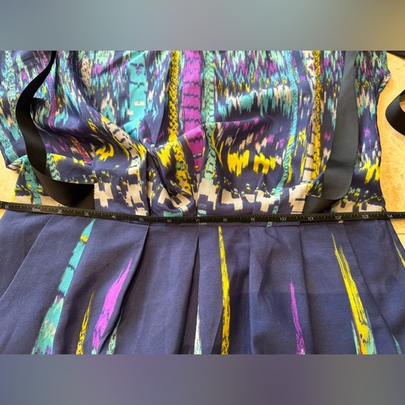 Bebop Colorful Sleeveless Pleated Dress Size M with Pockets!!!!!!! - Picture 8 of 9